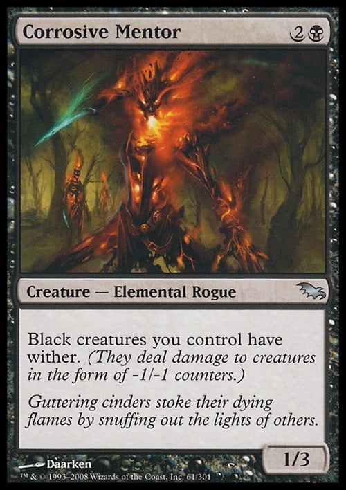 Corrosive Mentor ~ Shadowmoor [ Excellent ] [ Magic MTG ]