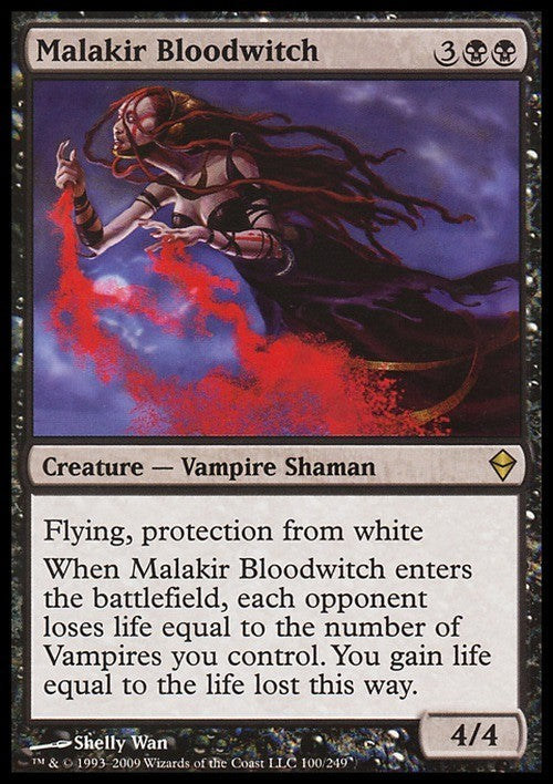 Malakir Bloodwitch ~ Zendikar [ Excellent ] [ Magic MTG ]