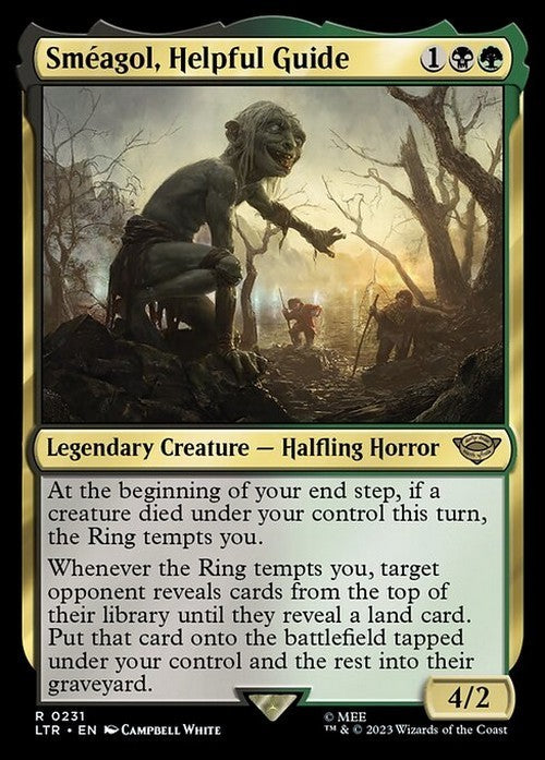 Smeagol, Helpful Guide ~ The Lord of the Rings [ NM ] [ Magic MTG ]