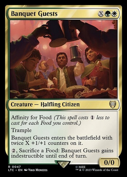 Banquet Guests ~ Commander: The Lord of the Rings [ NM ] [ Magic MTG ]