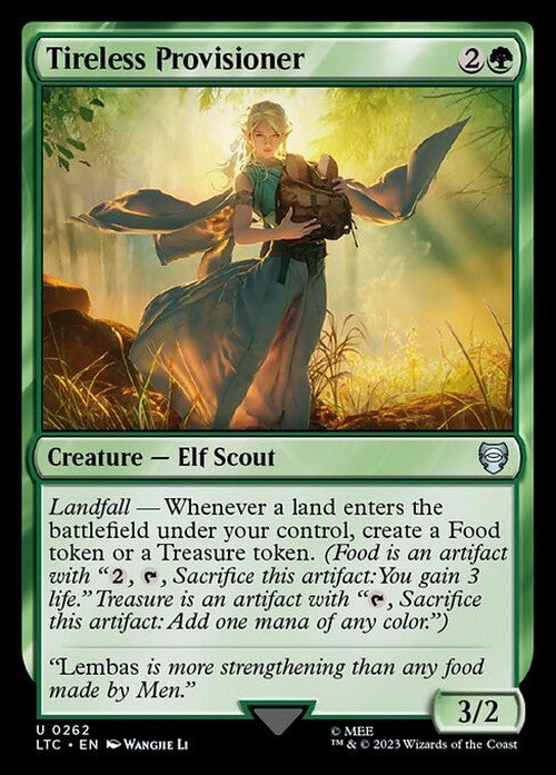 Tireless Provisioner ~ Commander: The Lord of the Rings [ NM ] [ MTG ]