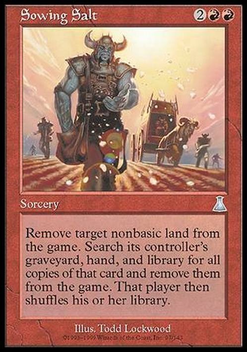 Sowing Salt ~ Urza's Destiny [ Excellent ] [ Magic MTG ]