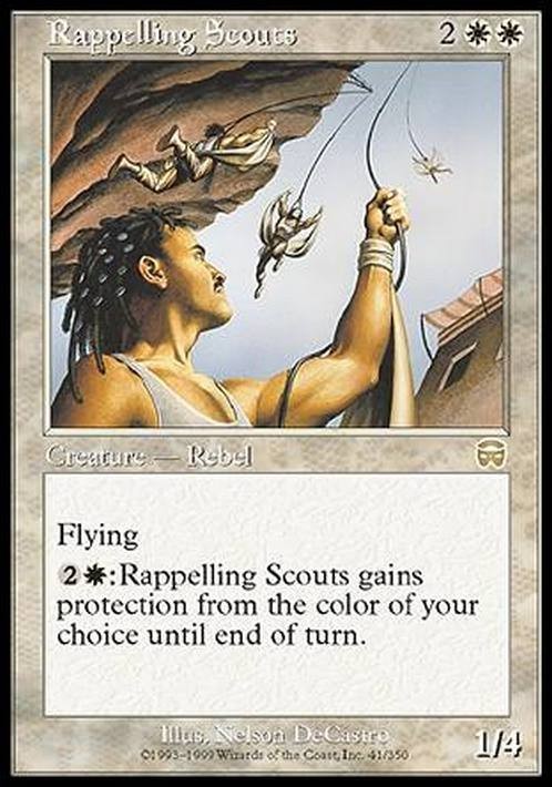 Rappelling Scouts ~ Mercadian Masques [ Excellent ] [ Magic MTG ]
