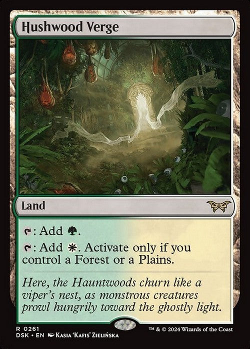 Hushwood Verge ~ Duskmourn [ NearMint ] [ Magic MTG ]