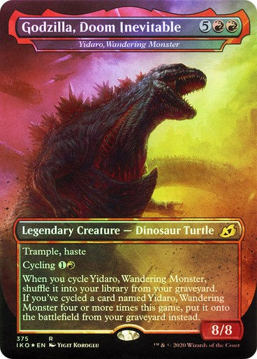 FOIL Godzilla, Doom Inevitable (Yidaro) ~ Ikoria [ NM ] [ Magic MTG ]
