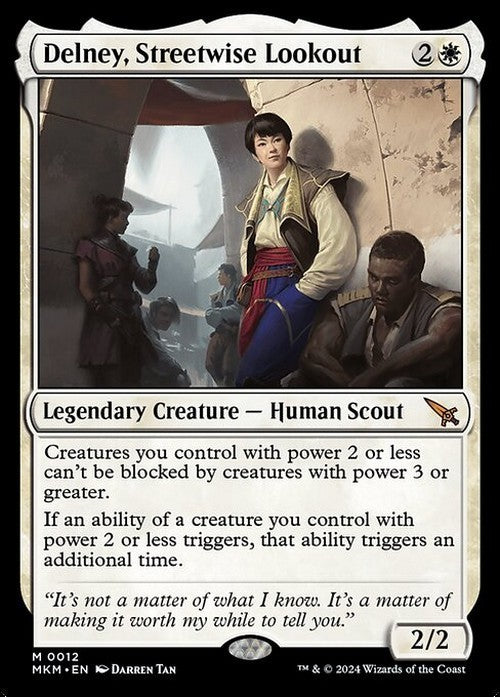 Delney, Streetwise Lookout ~ Murders at Karlov Manor [ NM ] [ Magic MTG ]