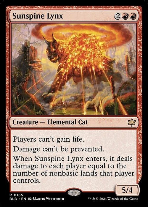 Sunspine Lynx ~ Bloomburrow [ NearMint ] [ Magic MTG ]