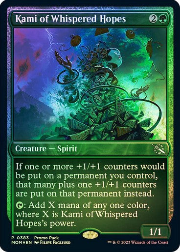 FOIL Kami of Whispered Hopes ~ PROMO PACK [ NM ] [ Magic MTG ]