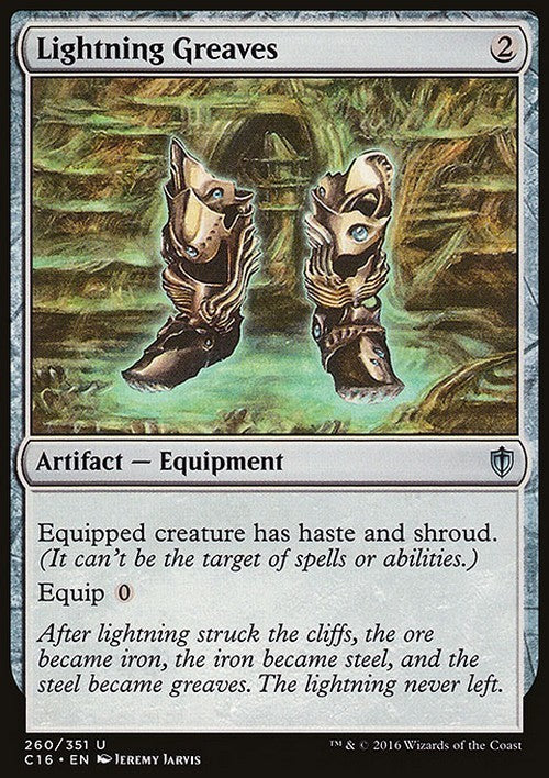 Lightning Greaves ~ Commander 2016 [ NearMint ] [ Magic MTG ]