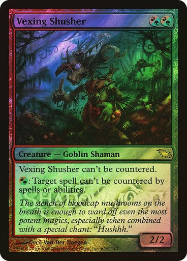 FOIL Vexing Shusher ~ Release Shadowmoor [ Excellent ] [ Magic MTG ]