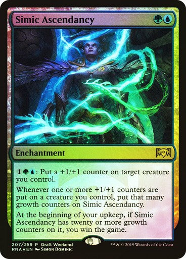 FOIL Simic Ascendancy ~ Release Ravnica Allegiance [ Excellent ] [ Magic MTG ]