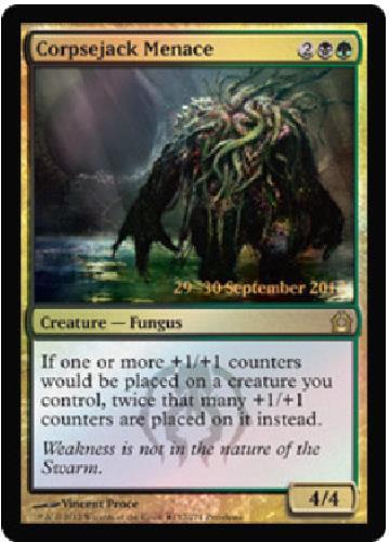 FOIL Corpsejack Menace ~ Prerelease Return to Ravnica [ EX ] [ Magic MTG ]