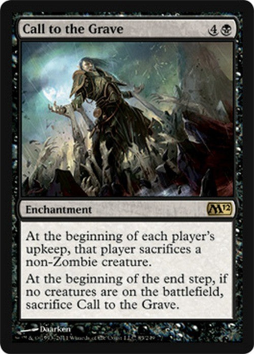 Call to the Grave ~ Magic 2012 [ Excellent ] [ Magic MTG ]
