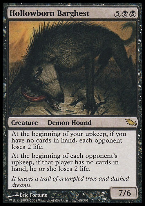 Hollowborn Barghest ~ Shadowmoor [ Excellent ] [ Magic MTG ]