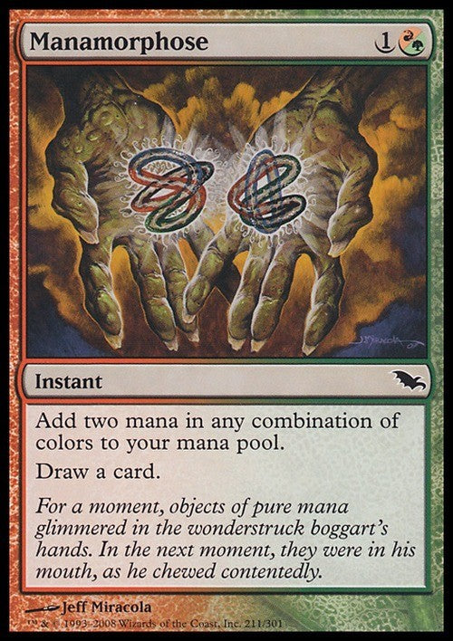 Manamorphose ~ Shadowmoor [ Excellent ] [ Magic MTG ]