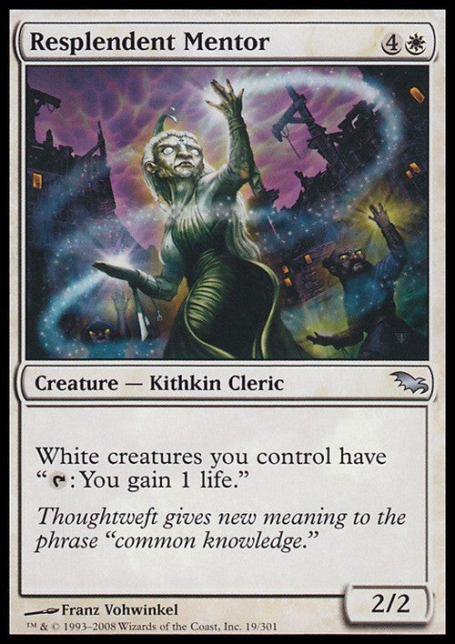 Resplendent Mentor ~ Shadowmoor [ Excellent ] [ Magic MTG ]