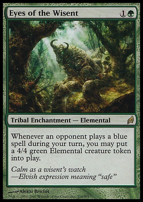 Eyes of the Wisent ~ Lorwyn [ Excellent ] [ Magic MTG ]