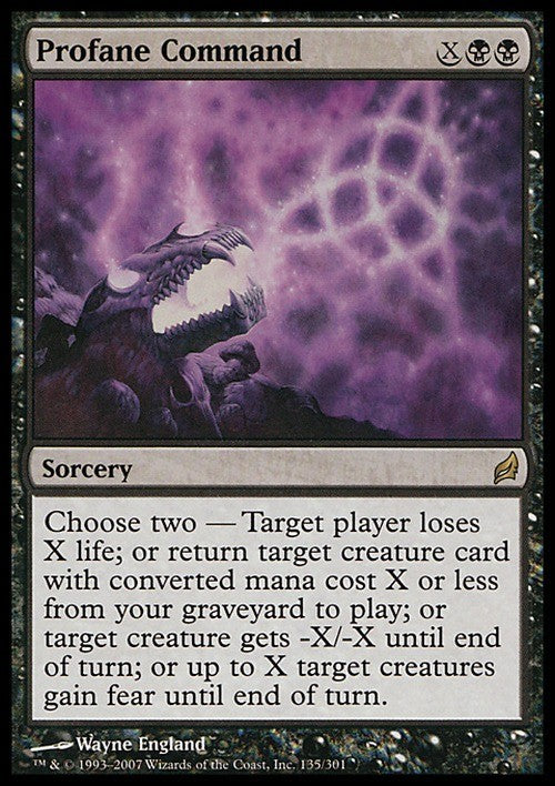 Profane Command ~ Lorwyn [ Excellent ] [ Magic MTG ]