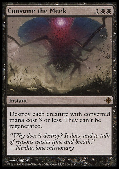 Consume the Meek ~ Rise of the Eldrazi [ Excellent ] [ Magic MTG ]