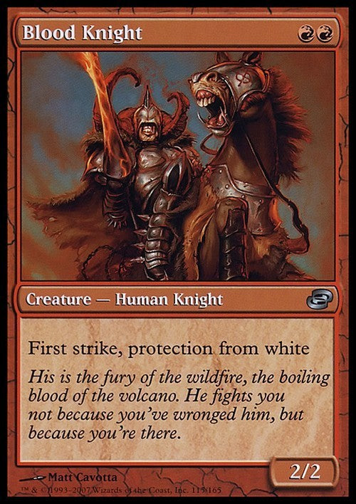 Blood Knight ~ Planar Chaos [ Excellent ] [ Magic MTG ]