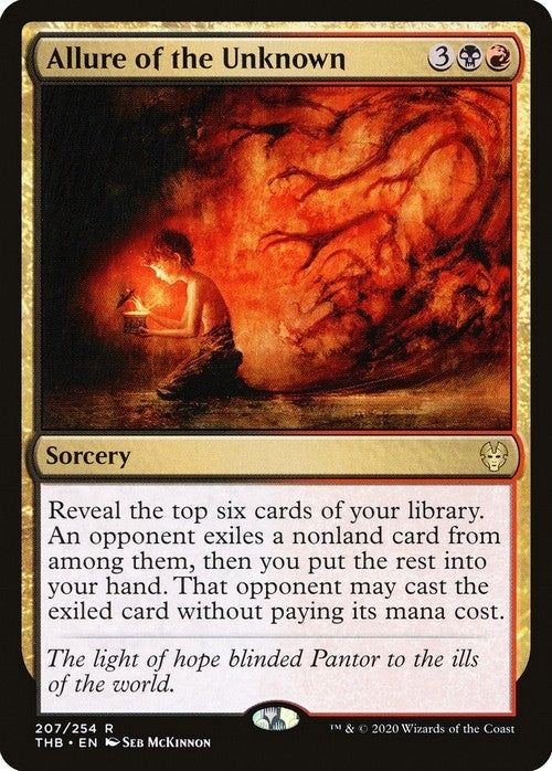 Allure of the Unknown ~ Theros Beyond Death [ NearMint ] [ Magic MTG ] - London Magic Traders Ltd