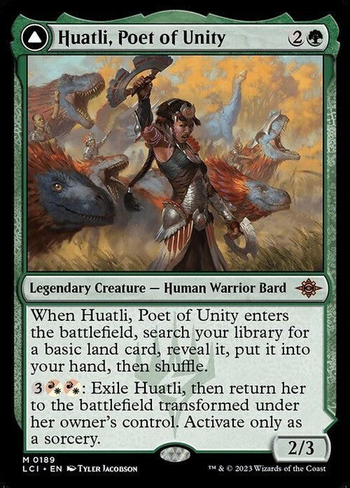Huatli, Poet of Unity ~ The Lost Caverns of Ixalan [ NM ] [ Magic MTG ]