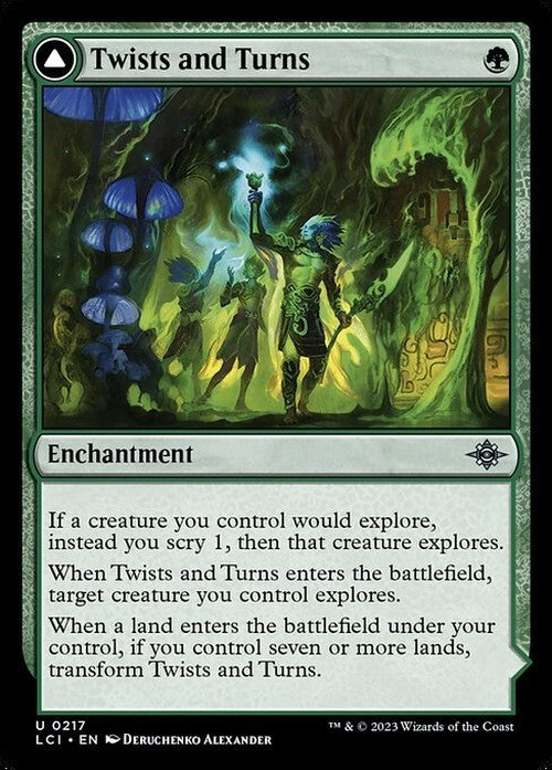 Twists and Turns / Mycoid Maze ~ The Lost Caverns of Ixalan [ NM ] [ Magic MTG ]