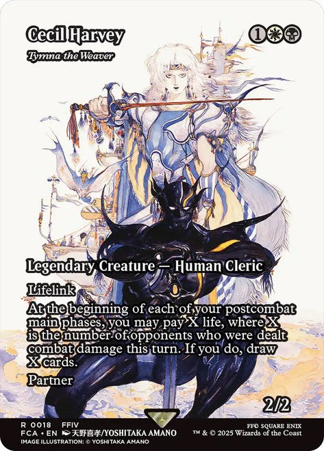Cecil Harvey (Tymna the Weaver) ~ Final Fantasy [ NM ] [ Magic MTG ]