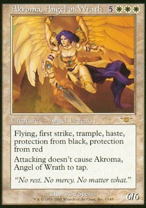 Akroma, Angel of Wrath ~ Legions [ Excellent ] [ Magic MTG ]