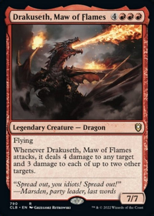 Drakuseth, Maw of Flames ~ Commander Legends 2 [ NM ] [ Magic MTG ]