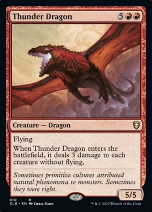 Thunder Dragon ~ Commander Legends 2 [ NM ] [ Magic MTG ]