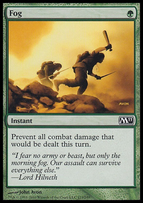 Fog ~ Magic 2011 [ Excellent ] [ Magic MTG ]