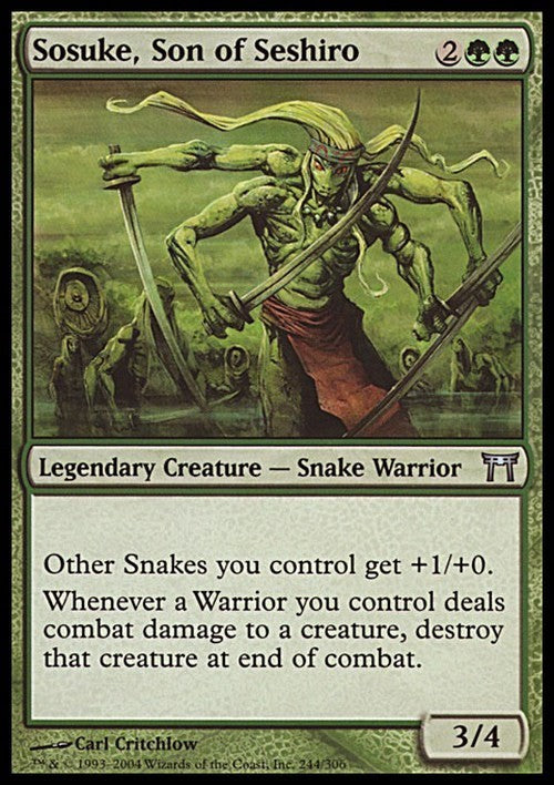 Sosuke, Son of Seshiro ~ Champions of Kamigawa [ PLAYED ] [ Magic MTG ]
