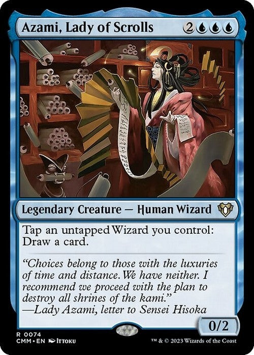 Azami, Lady of Scrolls ~ Commander Masters [ NearMint ] [ Magic MTG ]