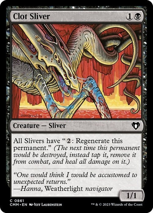 Clot Sliver ~ Commander Masters [ NearMint ] [ Magic MTG ]