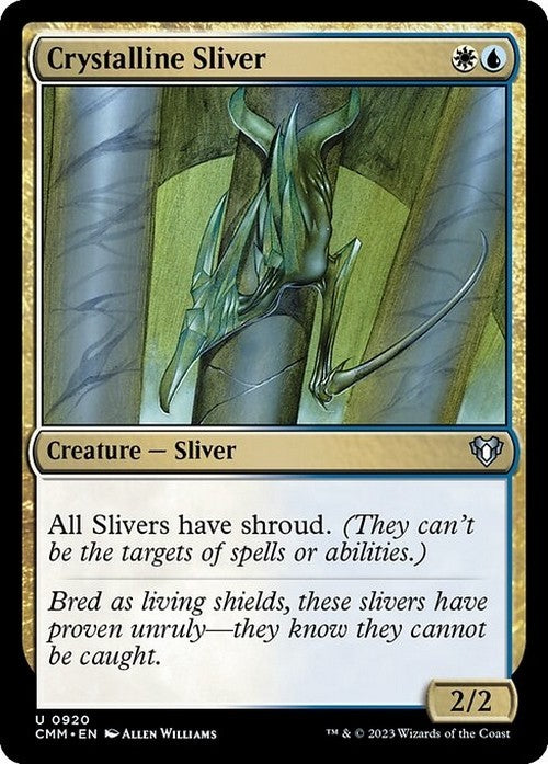 Crystalline Sliver ~ Commander Masters [ NearMint ] [ Magic MTG ]
