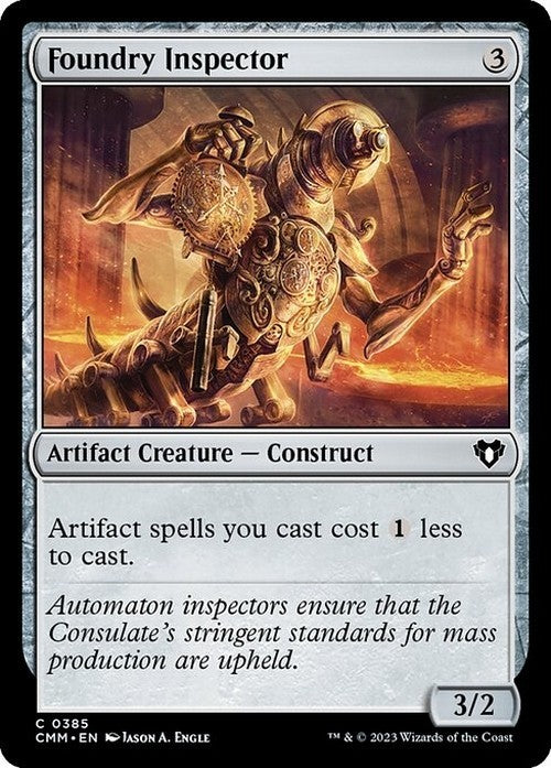 Foundry Inspector ~ Commander Masters [ NearMint ] [ Magic MTG ]