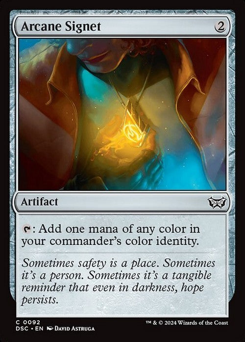 Arcane Signet ~ Commander: Duskmourn [ NM ] [ Magic MTG ]