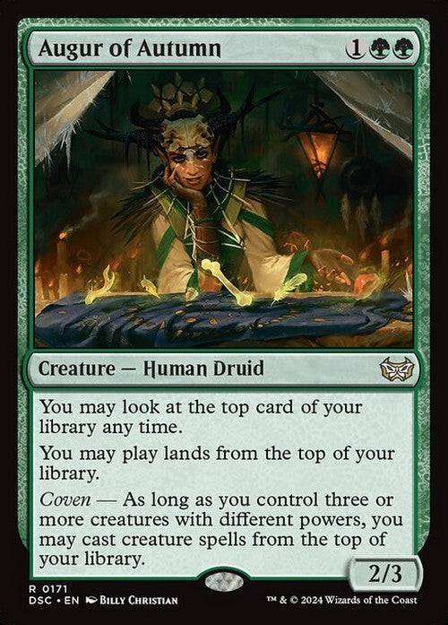 Augur of Autumn ~ Commander: Duskmourn [ NM ] [ Magic MTG ]