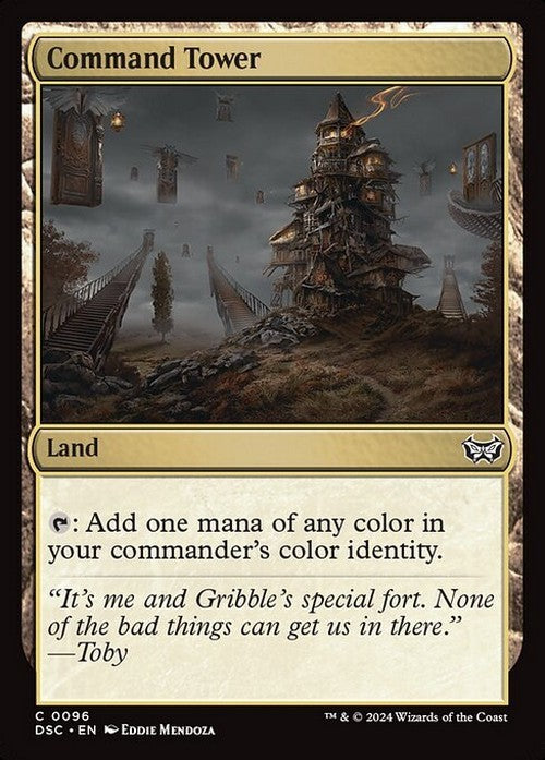 Command Tower ~ Commander: Duskmourn [ NM ] [ Magic MTG ]