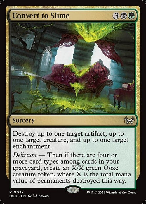 Convert to Slime ~ Commander: Duskmourn [ NM ] [ Magic MTG ]