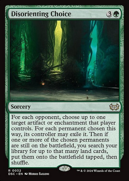 Disorienting Choice ~ Commander: Duskmourn [ NM ] [ Magic MTG ]