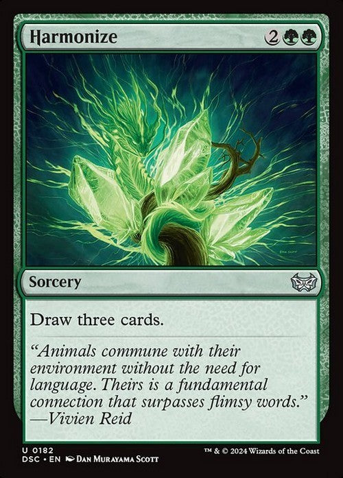 Harmonize ~ Commander: Duskmourn [ NM ] [ Magic MTG ]