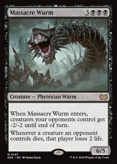 Massacre Wurm ~ Commander: Duskmourn [ NM ] [ Magic MTG ]