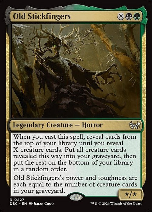 Old Stickfingers ~ Commander: Duskmourn [ NM ] [ Magic MTG ]