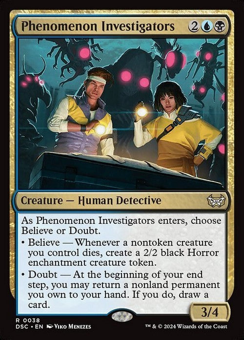 Phenomenon Investigators ~ Commander: Duskmourn [ NM ] [ Magic MTG ]