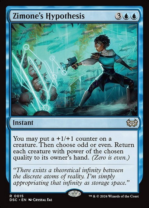 Zimone's Hypothesis ~ Commander: Duskmourn [ NM ] [ Magic MTG ]