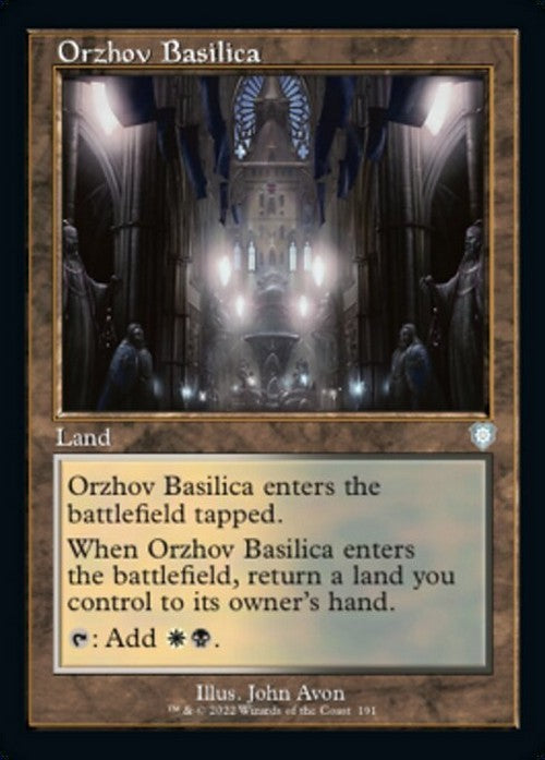 Orzhov Basilica ~ Commander: The Brothers' War [ NM ] [ Magic MTG ]