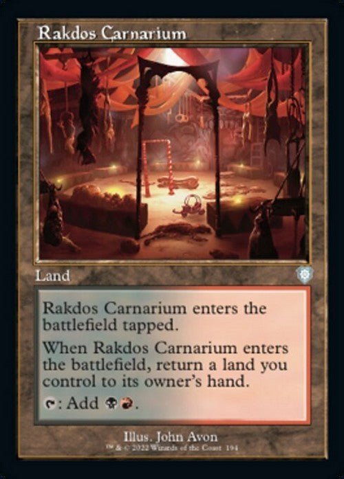 Rakdos Carnarium ~ Commander: The Brothers' War [ NM ] [ Magic MTG ]