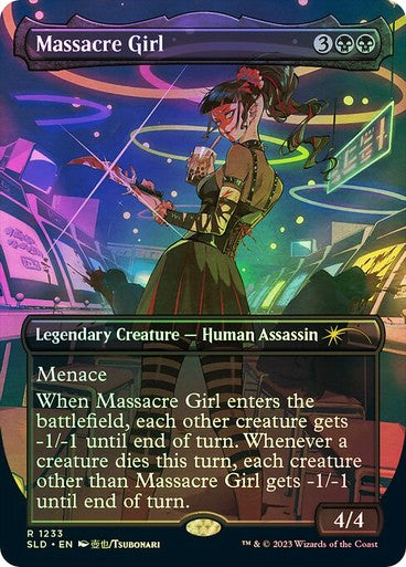 FOIL Massacre Girl ~ Secret Lair: Tsubonari [ NearMint ] [ Magic MTG ]